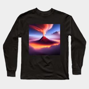 Energetic Volcano Long Sleeve T-Shirt